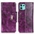 Coque Portefeuille Livre Cuir Etui Clapet N04P pour Motorola Moto Edge 20 Lite 5G Violet