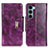 Coque Portefeuille Livre Cuir Etui Clapet N04P pour Motorola Moto Edge S30 5G Violet