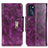 Coque Portefeuille Livre Cuir Etui Clapet N04P pour Motorola Moto G 5G (2022) Violet