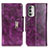 Coque Portefeuille Livre Cuir Etui Clapet N04P pour Motorola Moto G Stylus (2022) 5G Violet