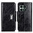 Coque Portefeuille Livre Cuir Etui Clapet N04P pour OnePlus 10 Pro 5G Noir