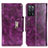 Coque Portefeuille Livre Cuir Etui Clapet N04P pour Oppo A53s 5G Violet