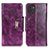 Coque Portefeuille Livre Cuir Etui Clapet N04P pour Samsung Galaxy A03 Violet