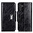 Coque Portefeuille Livre Cuir Etui Clapet N04P pour Samsung Galaxy A04s Noir