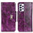 Coque Portefeuille Livre Cuir Etui Clapet N04P pour Samsung Galaxy A73 5G Violet