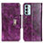 Coque Portefeuille Livre Cuir Etui Clapet N04P pour Samsung Galaxy F23 5G Violet