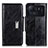Coque Portefeuille Livre Cuir Etui Clapet N04P pour Xiaomi Mi 11 Ultra 5G Noir