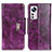 Coque Portefeuille Livre Cuir Etui Clapet N04P pour Xiaomi Mi 12 5G Violet