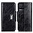 Coque Portefeuille Livre Cuir Etui Clapet N04P pour Xiaomi Redmi K50 5G Noir