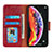 Coque Portefeuille Livre Cuir Etui Clapet N05P pour Motorola Moto E32 Petit