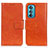 Coque Portefeuille Livre Cuir Etui Clapet N05P pour Motorola Moto Edge 30 5G Orange