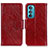 Coque Portefeuille Livre Cuir Etui Clapet N05P pour Motorola Moto Edge 30 5G Rouge