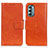 Coque Portefeuille Livre Cuir Etui Clapet N05P pour Motorola Moto G Stylus (2022) 4G Orange