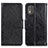 Coque Portefeuille Livre Cuir Etui Clapet N05P pour Nokia C02 Noir