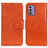 Coque Portefeuille Livre Cuir Etui Clapet N05P pour Nokia G42 5G Orange
