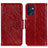 Coque Portefeuille Livre Cuir Etui Clapet N05P pour Oppo Reno7 5G Rouge