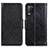 Coque Portefeuille Livre Cuir Etui Clapet N05P pour Realme 9 5G India Noir