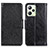 Coque Portefeuille Livre Cuir Etui Clapet N05P pour Realme C35 Noir