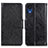 Coque Portefeuille Livre Cuir Etui Clapet N05P pour Samsung Galaxy A03 Core Noir