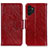 Coque Portefeuille Livre Cuir Etui Clapet N05P pour Samsung Galaxy A13 4G Rouge