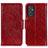 Coque Portefeuille Livre Cuir Etui Clapet N05P pour Samsung Galaxy A82 5G Rouge