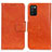 Coque Portefeuille Livre Cuir Etui Clapet N05P pour Samsung Galaxy F02S SM-E025F Orange