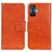 Coque Portefeuille Livre Cuir Etui Clapet N05P pour Xiaomi Poco F4 GT 5G Orange