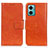 Coque Portefeuille Livre Cuir Etui Clapet N05P pour Xiaomi Redmi 10 5G Orange