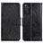 Coque Portefeuille Livre Cuir Etui Clapet N05P pour Xiaomi Redmi Note 11S 4G Noir