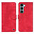 Coque Portefeuille Livre Cuir Etui Clapet N06P pour Motorola Moto Edge S30 5G Rouge