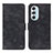 Coque Portefeuille Livre Cuir Etui Clapet N06P pour Motorola Moto Edge X30 5G Noir