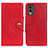 Coque Portefeuille Livre Cuir Etui Clapet N06P pour Nokia C210 Rouge