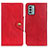 Coque Portefeuille Livre Cuir Etui Clapet N06P pour Nokia G22 Rouge