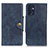 Coque Portefeuille Livre Cuir Etui Clapet N06P pour Oppo Find X5 Lite 5G Bleu