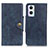 Coque Portefeuille Livre Cuir Etui Clapet N06P pour Oppo Reno8 Lite 5G Bleu