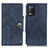 Coque Portefeuille Livre Cuir Etui Clapet N06P pour Realme 8 5G Bleu