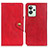 Coque Portefeuille Livre Cuir Etui Clapet N06P pour Realme GT2 Pro 5G Rouge