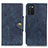 Coque Portefeuille Livre Cuir Etui Clapet N06P pour Samsung Galaxy A02s Bleu