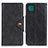 Coque Portefeuille Livre Cuir Etui Clapet N06P pour Samsung Galaxy A22 5G Noir