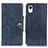 Coque Portefeuille Livre Cuir Etui Clapet N06P pour Samsung Galaxy A23 5G SC-56C Bleu