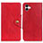 Coque Portefeuille Livre Cuir Etui Clapet N06P pour Samsung Galaxy F14 5G Rouge