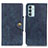 Coque Portefeuille Livre Cuir Etui Clapet N06P pour Samsung Galaxy M23 5G Bleu