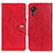 Coque Portefeuille Livre Cuir Etui Clapet N06P pour Samsung Galaxy XCover 5 SM-G525F Rouge