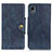 Coque Portefeuille Livre Cuir Etui Clapet N06P pour Sony Xperia Ace III SOG08 Bleu