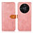 Coque Portefeuille Livre Cuir Etui Clapet N07P pour Huawei Honor Magic6 Lite 5G Rose