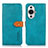 Coque Portefeuille Livre Cuir Etui Clapet N07P pour Huawei Nova 11 Cyan