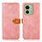 Coque Portefeuille Livre Cuir Etui Clapet N07P pour Motorola Moto Edge (2023) 5G Rose