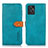 Coque Portefeuille Livre Cuir Etui Clapet N07P pour Motorola Moto G Power 5G (2023) Cyan