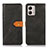 Coque Portefeuille Livre Cuir Etui Clapet N07P pour Motorola Moto G53j 5G Noir