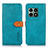 Coque Portefeuille Livre Cuir Etui Clapet N07P pour OnePlus 10 Pro 5G Cyan